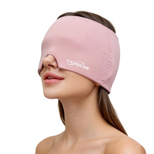 [BRSRGAD4OF6B4AY3] Migraine Relief Cap, Reusable Headache Relief Hat with Hot & Cold Therapy, Odorless Gel Ice Head Wrap for Migraines, Tension, Sinus Pressure, Stress Relief, One Size Fits All (2, Pink)