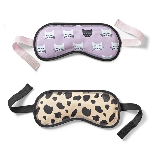 [BRSW2ZAHOYMQYFLG] Fit+Fresh Cooling Gel Eye Mask & Cold Head Wrap - Migraine Ice Pack for Relief