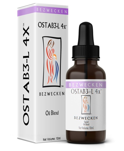 [BRSWGZYZBAPAYDLK] Bezwecken - OstaB3-L 4x - 10mL Topical Oil Blend - Professionally Formulated Menopause Symptom Support - Safe, Natural, Estradiol-Free Formula - 30 Day Supply