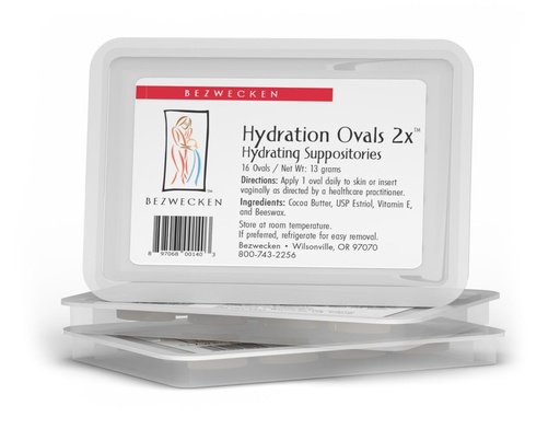 [BRSREFL4CMIQECLX] Bezwecken – Hydration Ovals 2X (3 Pack) – 16 Extra Strength Ovals - Professionally Formulated to Alleviate Vaginal Dryness in Menopausal Women - Safe & Natural