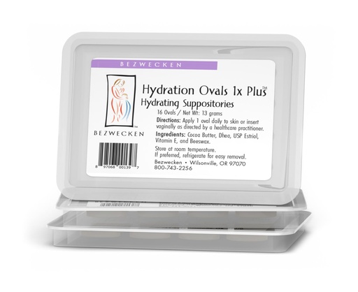 [BRSREFL7OJ4B63Q2] Bezwecken - Hydration Ovals 1x Plus DHEA (3-Pack) - 16 Ovals - Professionally Formulated to Alleviate Vaginal Dryness in Menopausal Women - Safe, Natural & Paraben Free