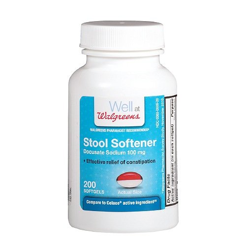 [BRSWIGYODMEB2FIZ] Walgreens Stool Softener Softgels 200 ea