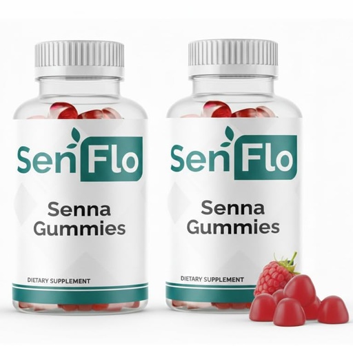 [BRSRECQQCRYRYGTG] (2 Pack) Senna Gummies, Premium Natural Digestive Relief, Gentle Overnight Support for Constipation, Great Tasting, (60 Gummies)