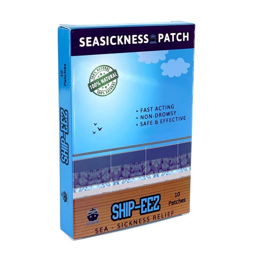 [BRSROZA3O4IWEF33] SAILPAK Ship-EEZ Sea Sickness Patch for Cruisers