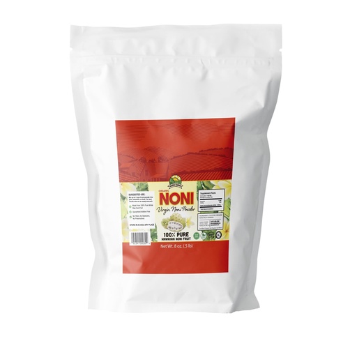 [BRSWGGIFC54AYG3J] Virgin Noni Powder - 100% Pure Hawaiian Noni Powder 8oz pack, Certified Organic