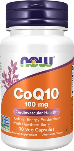 [BRSWIYQ6CACAIAI5] Now Foods CoQ10 100mg, 30 caps ( Multi-Pack)