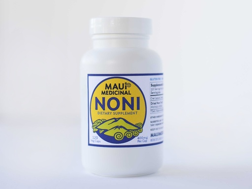 [BRSWKYABAJ4WMHI5] Noni 120 Veggie Capsules - 400mg per Capsule : Organic Noni Fruit