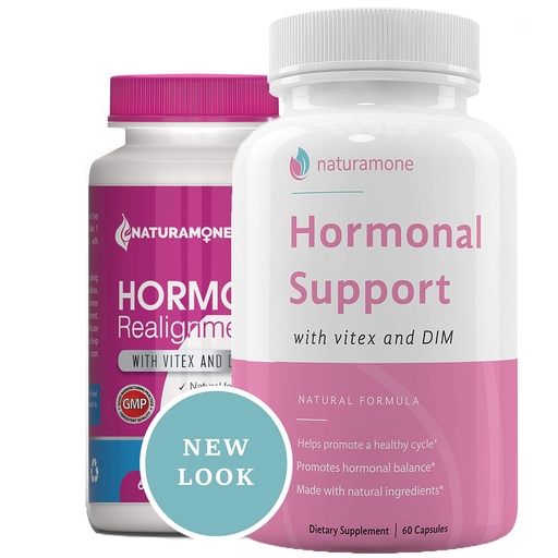 [BRSWG2YCBVYA2ET5] Estrogen Balance with Vitex & DIM for Women by Naturamone - for PMS Relief, Hormonal Acne, Estrogen Imbalance, Irregular Periods and PMDD - 60 Capsules