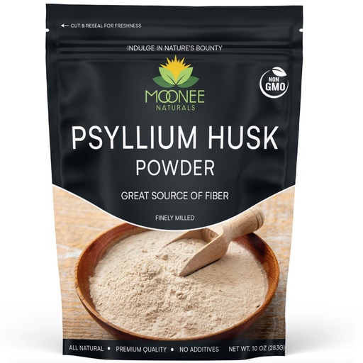 [BRSROBLRO57BY2TV] Psyllium Husk Powder (10 OZ), Gluten Free, Non GMO, Finely Ground, Keto Friendly (10 Ounce (70 Servings))