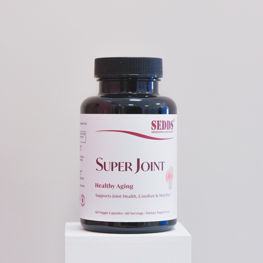 [BRSWKYA4ON4WG2TO] SEDDS® Super Joint Supplement with Glucosamine, Turmeric Curcumin, Boswellia & Collagen | Advanced Absorption Relief | MSM for Mobility Support & Joint Health | 60 Capsules | Non-GMO, Made in USA