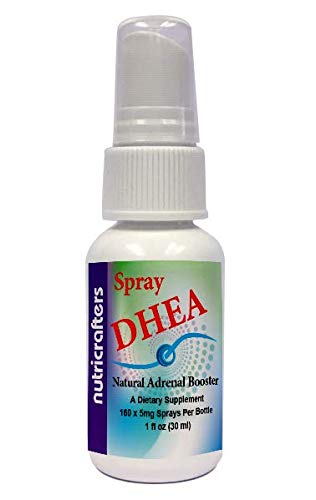 [BRSWYZIZB57RUDL7] 1 Bottles of DHEA Spray 1 fl oz - 160 Sprays of 5mg - Enhanced Absorption Formula - Highly Concentrated bioidentical Formula
