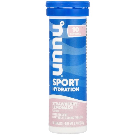 [BRSWKEA5A4DWY3QV] Nuun Hydration Strawberry Lemonade, 10 Tablets