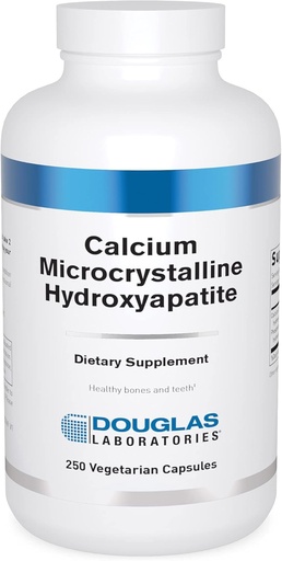 [BRSWIY35CRYGYEQ3] Douglas Laboratoriesuba Mikrokristal Hidroxyapatite - Diş ve Kemik Sağlığı Desteği * - Kalsiyum & Phosphorus Micronutrients - Diyet Supplements - 250 Vegetarian Capsules