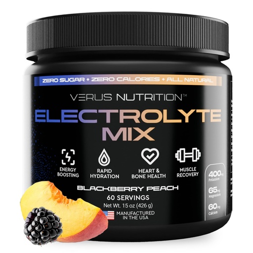 [BRSREYIKOIJWO237] Electrolytes Powder No Sugar- Zero Calorie Hydration Powder | Sugar Free Electrolytes for Fasting, Keto & Vegan | Natural Ingredients Electrolyte Mix, 60 Servings