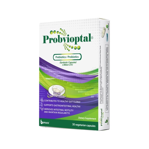 [BRSRAGLQOIFQ2GQ7] Probvioptal, 30 Capsules, Probiotics & Prebiotics, Duocap, 1 Billion CFU, Gluten Free