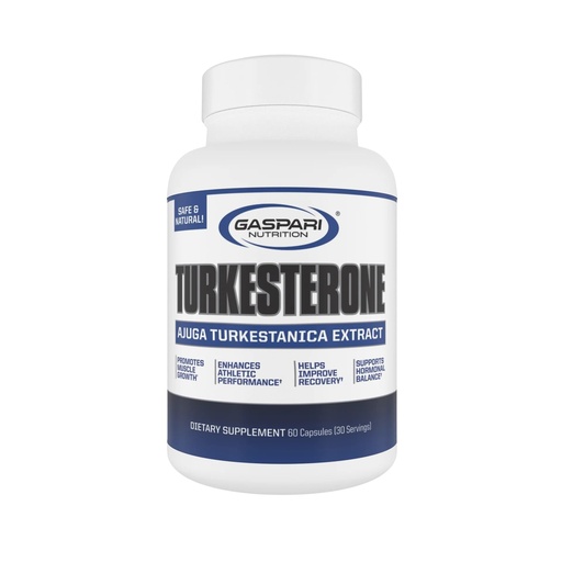[BRSWIEYICQNRM2LG] Gaspari Nutrition Turkesterone, Natural Strength Supplement, Enhanced Absorption, Lean Muscle, Recovery & Performance (30 Servings)