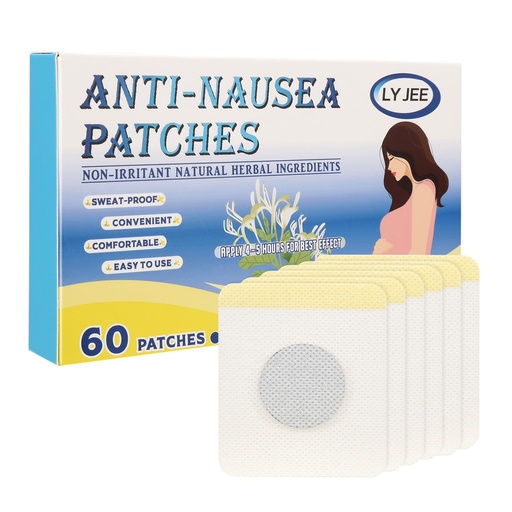 [BRSREAQCCJ5QOYL7] Pregnancy Nausea Relief，60 Pcs Natural Fast-Acting Anti Nausea Patch for Pregnant Women，Morning Sickness Relief Patches Anti Nausea Pregnancy, 10-15 Minutes for Fast Effects