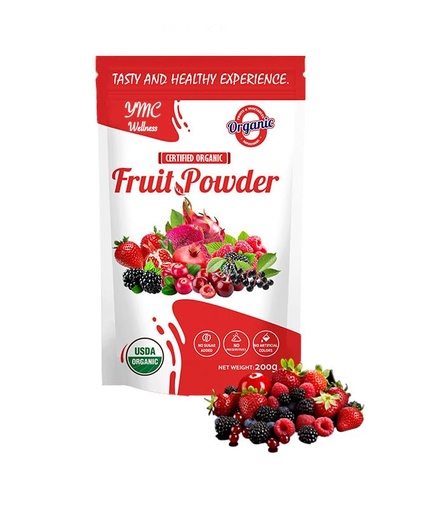 [BRSROED5BUGRQCIY] Organic Superfood Fruit Powder Smoothie & Juice mix - Antioxidants Rich Nutrients. Digestive Health, Weight Management, Immune Boosting, Energy boosting, Vitality, Vegan, Non- GMO, Gluten Free, Vegan.