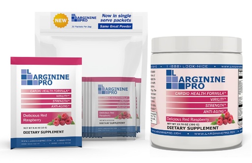 [BRSRACYOOR5WMG35] 2-Pack, Raspberry Jar and 30 Single Serve Packets, Great Tasting! | Blood Flow | Pre-Workout Drink | with Vitamins C, B6, B12, K & More