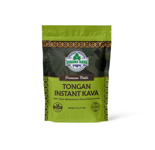 [BRSRMZYCAQAQOFLF] SINGHS Micronized Instant Kava Powder - Tongan Kava, 4 Ounce (Pack of 1), 4.0 Ounce, Pack of 1 (50201700)