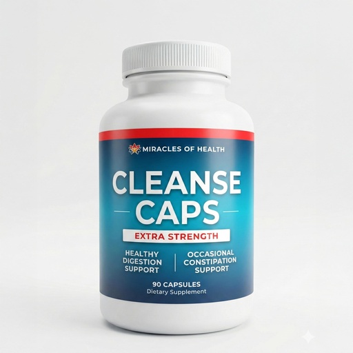 [BRSW2EDRBAJRY3T4] Herbal Cleanse Caps Extra Strength – Natural Support for Occasional Constipation & Digestion – Herbal Colon Cleanse for Bloating Relief – 3 Month Supply (90 Capsules)