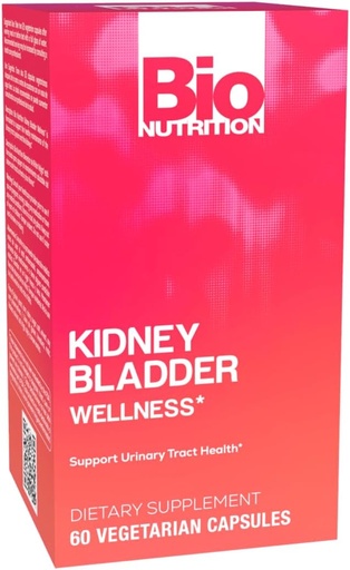 [BRSWIGYDBIMBQELK] Bio Nutrition Kidney Bladder Wellness, 60 Vegetarian Capsules