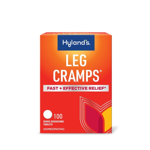 [BRSWYC37C56GK3LB] Hyland's Leg Cramps, Relief of Leg, Calf, Charley Horses, and Foot Cramps, 100 Quick-Dissolving Tablets