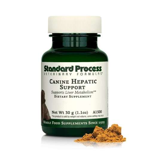 [BRSWI2T2AAHRWHQ7] Standard Process Canine Hepatic Support - Dog Supplement to Aid Liver Health - Hepatic Immune Function & Liver Metabolism Support Supplement - Powder Supplement for Dogs - 30 g