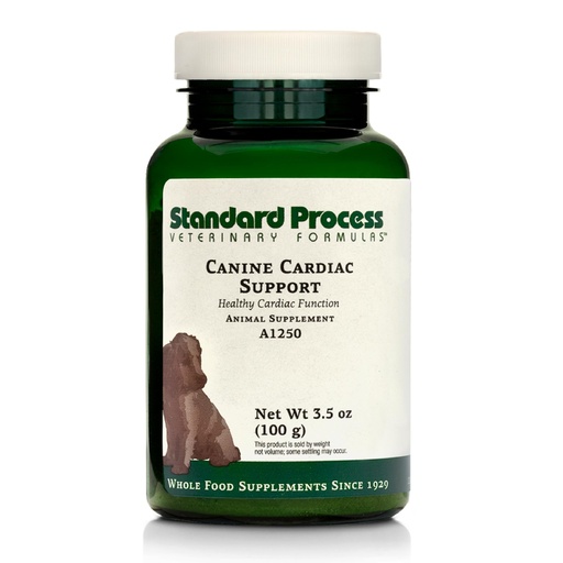 [BRSWKGYGPJ6WIHDG] Standard Process Inc. Canine Cardiac Support - Dog Heart Health Supplement - Nutritional Formula to Support Cardiac Function - Pet Health Supplement with Selenium - 100 g