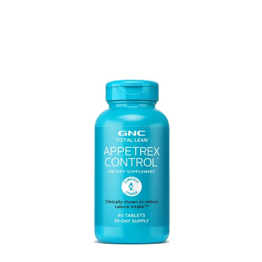 [BRSWIGYMCR7AO3QZ] GNC Total Lean Appetrex Control, Clinically Shown to Reduce Calorie Intake, 60 Tablets