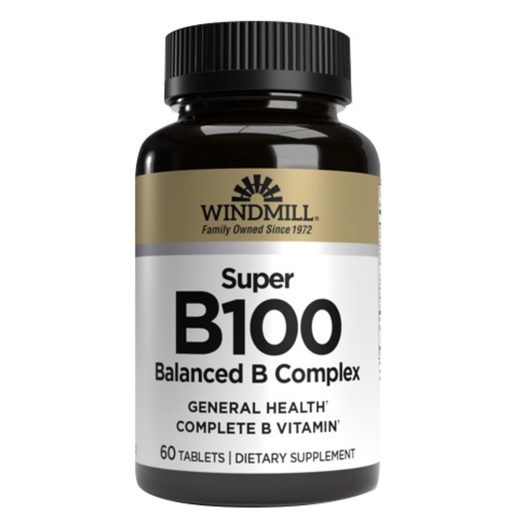 [BRSWKGYIBJYG23T6] Windmill Super B-100 Tablets 60 Tablets (Pack of 6)