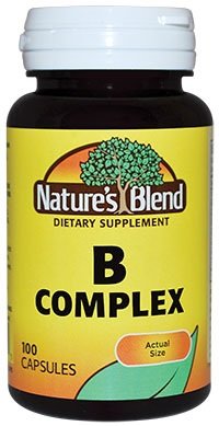 [BRSWGZIYBMBGYFYZ] Nature's Blend B Complex, 100 Capsules (Pack of 4)