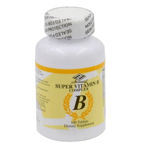 [BRSWIYT7OB7A433E] NuHealth Vitamin B Complex, 100 Softgels
