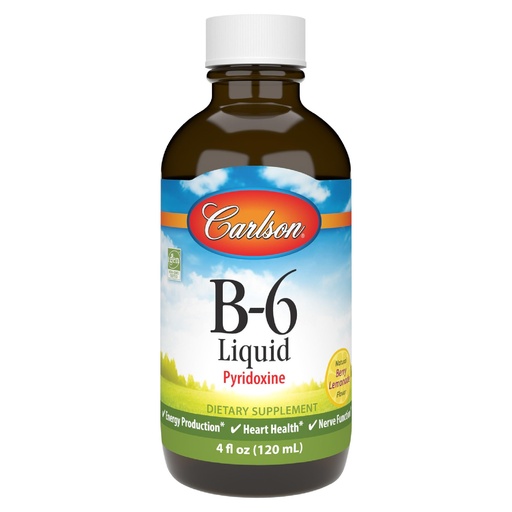 [BRSWIYILCUABOYLA] Carlson Labs Vitamin B-6 Liquid, 4 oz