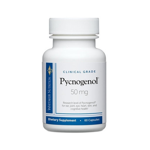[BRSWICYPOIAWC2DO] Dr. Whitaker's Clinical Grade Pycnogenol 50mg, 60 Capsules (60-Day Supply)