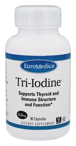 [BRSWIFIIOR5WAFDC] Euromedica Tri-Iodine 12.5 mg 90 caps