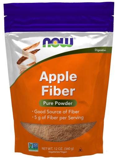 [BRSWIZTYCYFWEF3G] NOW Foods Apple Fiber with Pectin 12 oz