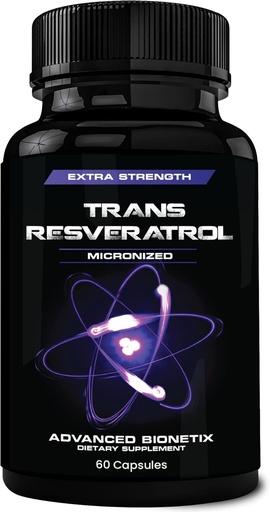 [BRSW2BIEOIJQGHLZ] 2X Potency Micronized Trans Resveratrol Təhsil. 2 Kapsül başına 1200mg. Yüksək Aboreksiya Antioksid Formula. Anti Aging, Bilişsel Support & Heart Health