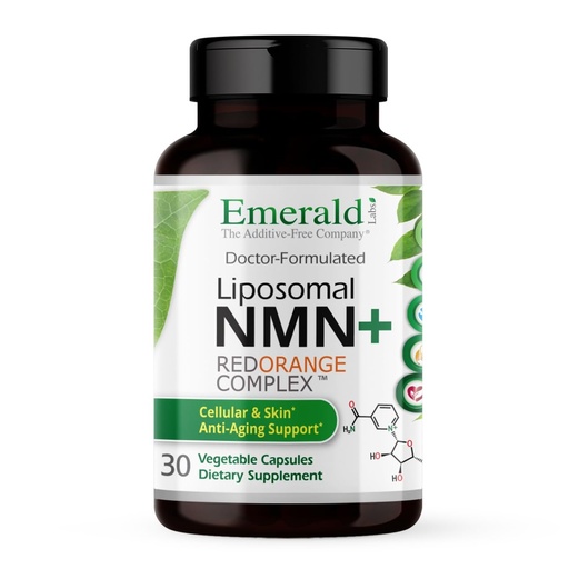 [BRSRGAIBOV5BACA2] EMERALD LABS NMN Liposomal 250 + RedOrange Complex