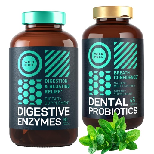 [BRSROCAPOR7WECTZ] Oral Probiotics and Digestive Enzymes with Probiotics and Prebiotics Enhanced Probiotic Bundle