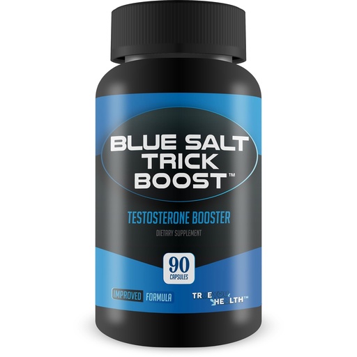 [BRSRGHA6CQPWGAY7] Blue Salt Trick Testosterone Booster - Our Best Test Booster for Peak Performance - Men's Testosterone Supplements - Fadogia Agrestis and Tongkat Ali Supplement - Boron Pills