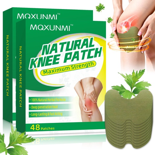 [BRSREATRBEDQY2D3] Knee Patches, 96Pcs Ultra Strength Herbal Knee Patch, Warming Herbal Patches for Knee Patch Paste Long Lasting & Fast Acting Reduction of Joint Uncomfortable