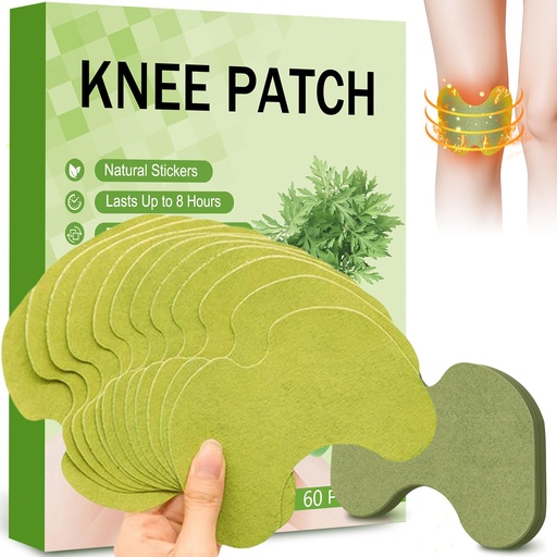 [BRSRECQ6AQCQ22QV] 60PCS Patches - Warming Herbal Patches for Knee Patch, Wormwood Extract Sticker for Knee,Shoulder,Neck,Back