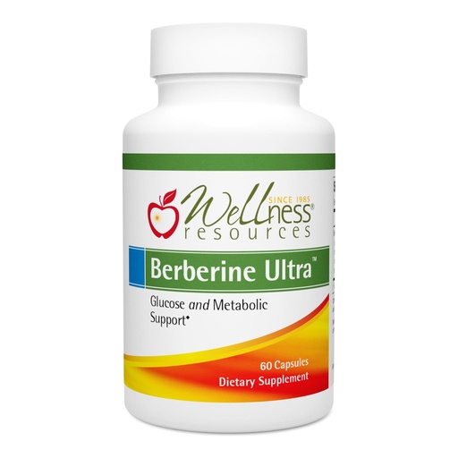 [BRSROC32B4IAEDQ3] Wellness Resources Berberine Ultra - Advanced Absorption Berberine Phytosome (550mg, 60 Veggie Capsules)