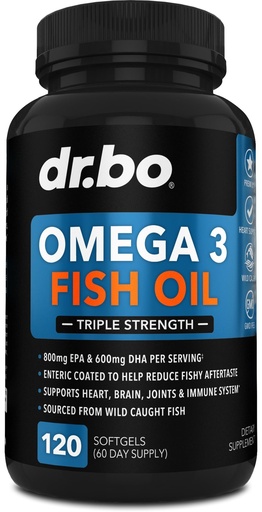 [BRSRGYI6BMCQMYL2] Omega 3 Fish Oil Supplements - Triple Strength Fish Oil Omega 3 Supplements 2000mg EPA DHA Women Men - Triple Strength Natural Omega3 Supplement 2000mg EPA DHA Fatty Acids 1000mg Burpless 120 Softgels