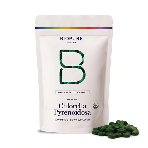 [BRSWIEA3AIFB6EA7] BioPure Chlorella Pyrenoidosa – 1000 Tablets