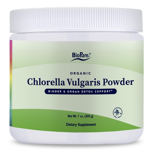 [BRSRACY2DMGRYCA3] BioPure Chlorella Vulgaris Powder – Nutrient-Dense, Nutraceutical Superfood Packed with Proteins, Vitamins, Minerals & Amino Acids for Detox, Immune Support, and Whole-Body Wellness – 200g