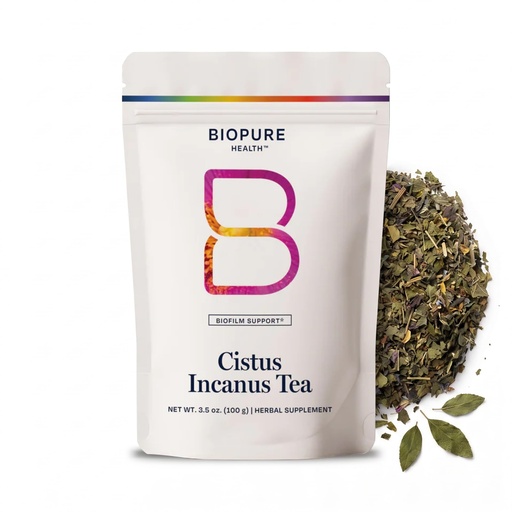 [BRSWKYQ5C5YQEGDO] BioPure Cistus Loose Tea – Wild Organic Cistus Incanus & Cistus Albidus Rich in Polyphenols & Bioflavonoids to Support Immune & Gastrointestinal Function, Gut Health, and Balance Microbiome – 3.5oz