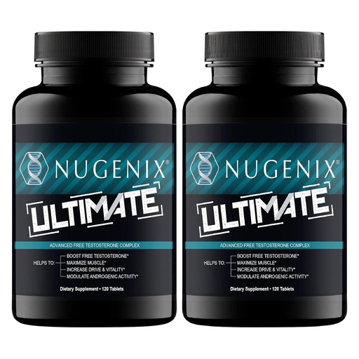 [BRSRMHQRDINQEGQ2] Nugenix Ultimate Free Testosterone Booster - 240 Count