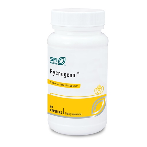 [BRSWKZA5DECGAE3C] Klaire Labs SFI Health Pycnogenol 50 mg - Hypoallergenic Antioxidant Supplement with French Maritime Pine Bark Extract - Gluten-Free, Soy-Free 50mg Pycnogenol Extract (60 Capsules)